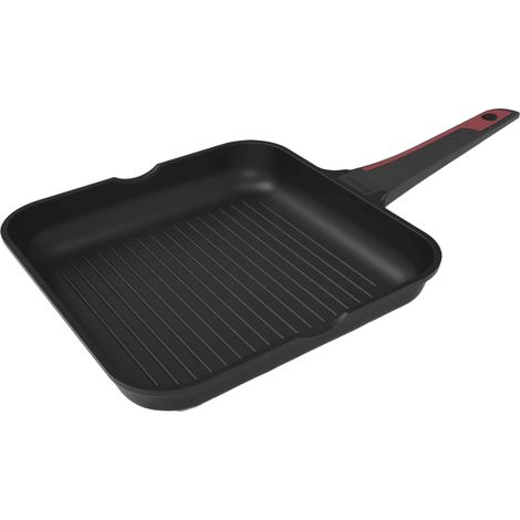 Cecotec Sartén Parrilla Grill 28cm Antiadherente, Colección Gourmet+ (1/2)