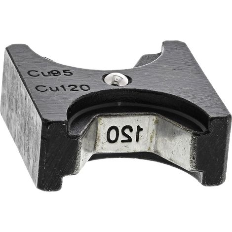 Jeu de matrices de rechange RS PRO, taille de fil 95mm², Attache de câble tubulaire RS PRO Hydraulic Crimp Tool ( Prix pour 1 ) (1/2)