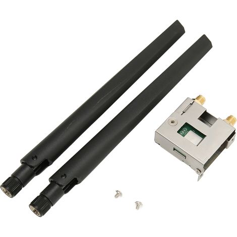 Carte adaptateur Wi-Fi double bande M.2 KEY-E BT5.0 1,73 Gbit/s WIFI GO 9560AC (1/5)