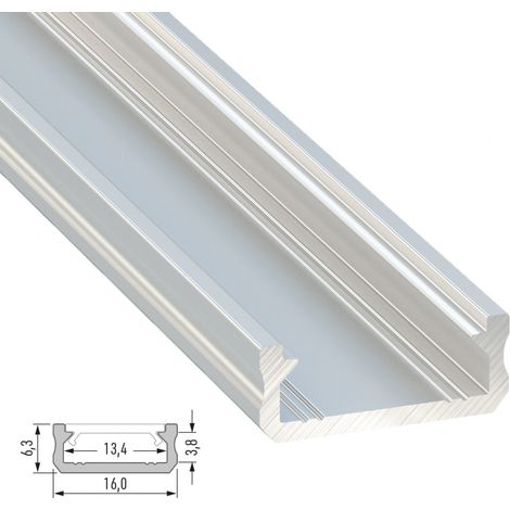 Profilo Alluminio Tipo D 2,02M (1/5)