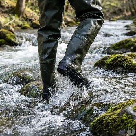 Waders PVC haute résistance soudure qualité poche intérieure