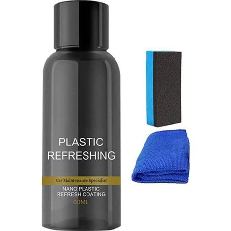 Plastic Revitalizing Coating Agent -Car Restorer Cream Quick Restorer, Automotive Interior Plastic Part Retreading Restorer(1 pcs)-Ywey (1/5)