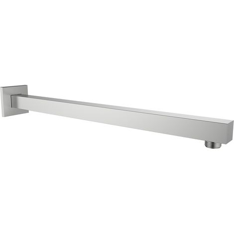 LAUFEN Bras de douche mural, L=420mm, rosace carrée, 1/2\",