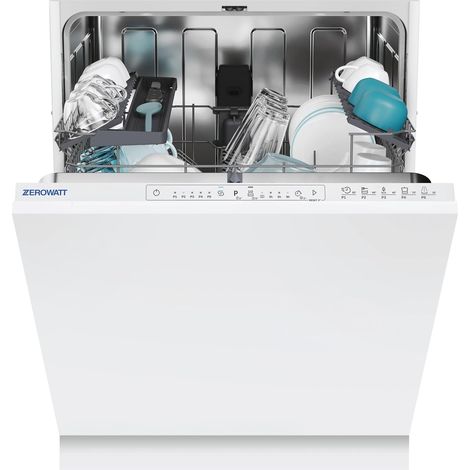 Zerowatt ZWI3E53E0W Lavastoviglie da incasso 13 coperti classe E (1/2)