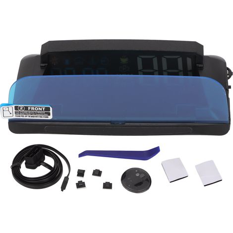Affichage Tête Haute Voiture Projecteur sur Pare-Brise Consommation Carburant Alerte Moteur pour OBDII EUOBD Véhicule (1/5)