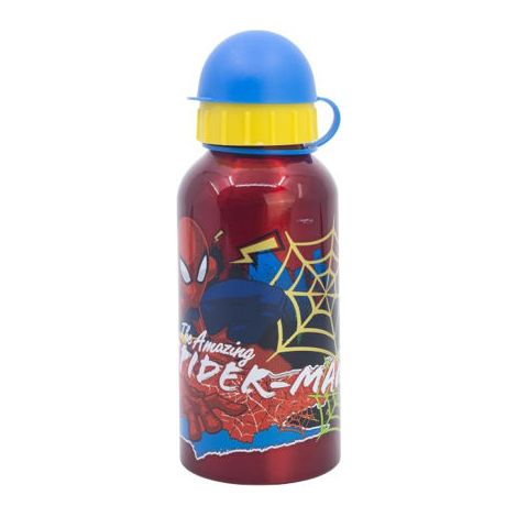 Botella de Agua Spider-Man Moving Target Aluminio 400 ml