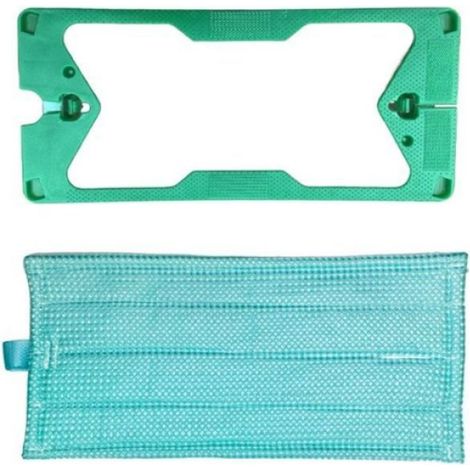 Tampon De Nettoyage - Pour Aspirateur A Vapeur Kobold SP600 - Microfibre Lavable - Compatible Sol Dur - Lot De 4 (1/5)