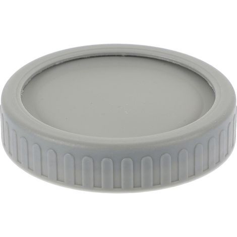 ensemble de couvercles en silicone pour bocaux Mason à large ouverture, couvercles pour bouteilles Mason de cuisine-8.80X8.80X1.80CM-Grey (1/4)