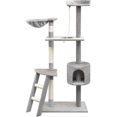 Griffoir pour chat 150 cm gris