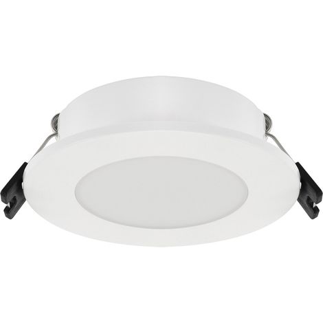 Anneau décoratif blanc - FANTA C - LED GU10 MR16 - IP65 - Polycarbonate - 93x93mm (1/3)