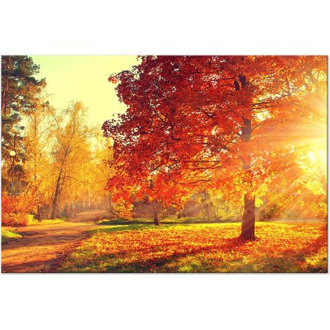 Tableau Autumn Afternoon (1 Part) Wide - 90 x 60 cm (1/3)