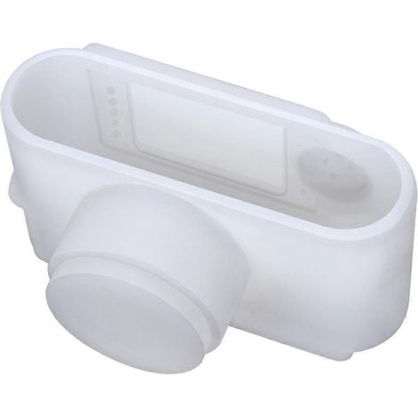 Cupcake-Form aus Epoxidharz, ein lustiges und handgefertigtes Dekorationsaccessoire.