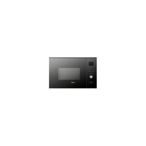 Midea MBMTG820H-BK. Posizionamento dell'apparecchio: Da incasso, Tipo di prodotto: Microonde con grill, Capacità interna: 20 L, Potenza Microonde: 800 W, Display incorporato, Tipo di controllo: Tou...