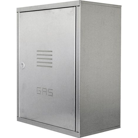 Cassetta zincata per contatore gas - a porta unica - dim. 600 x 500 x 240 mm (pannello posteriore da acquistare separatamente) 00000050441 (1/2)