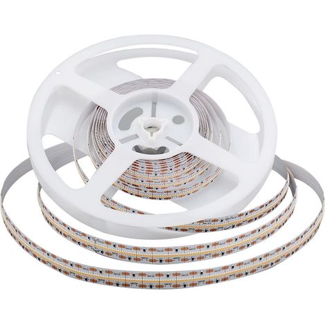 V-TAC LED-Streifen SMD2110 24V 22W/m 4000K CRI>90 700 LEDs/m IP20 Spule 5m 12mm - 212603 (1/5)