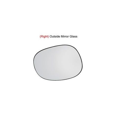 Cristal de espejo retrovisor exterior derecho de repuesto para Citroën C2, C3 I, C3 Pluriel, Xsara Picasso – número de pieza 8151GE/8151GF