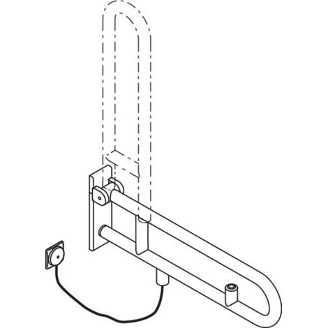 HEWI 805.50.750 Poignée SK série 805C, version E (1/2)