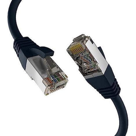 efb-elektronik EC020200309 Câble réseau noir 20 mètres