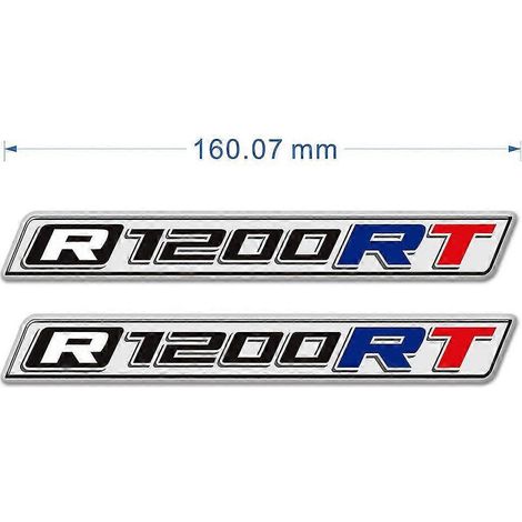 Pour BMW R1200RT : emblème, logo, sacoches arrière, valises, protection de réservoir, carénage, autocollants de garde-boue - R1200RT (1/5)