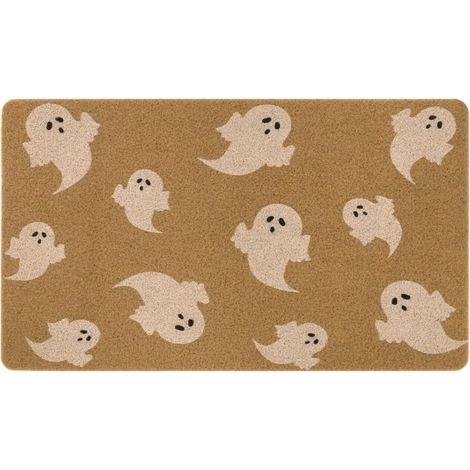 Tapis De Seuil Halloween - Tapis Anti-dérapant Pour Porte D'entrée - Usage Intérieur Et Extérieur - 30 X 20 Cm - 1 Pièce (1/5)