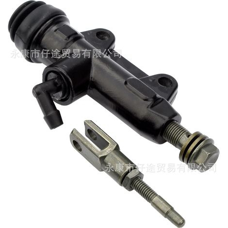 Motorcycle parts for BAJAJ PULSAR 200NS rear brake upper cylinder, flathead cylinder, disc brake cylinder (1/5)