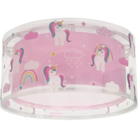 Plafoniera Per Bambini A 2 Luci Unicorns (1/4)