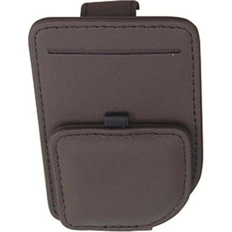Porte-lunettes de soleil pour visière de voiture, clip de carte de ticket, pochette de rangement pour pare-soleil de voiture, clip de carte de ticket, clip de lunettes de soleil pour visière de (1/4)