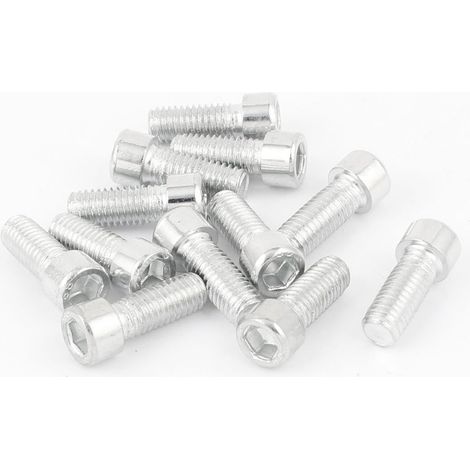 12 pièces d'argent ton 8mm diamètre extérieur 20mm long métal en à l'intérieur (5d2342f01fda880dea20