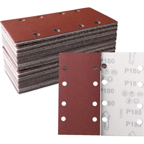 Schleifblatt 30tlg 93x185mm 93x185 schleifpapier 180 K&xF6rnung (1/5)