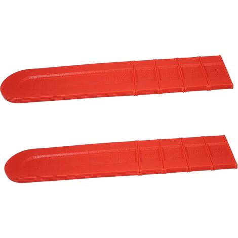 2 Stück Kettensägenschienenabdeckung 49cm Pvc Schutzhülle