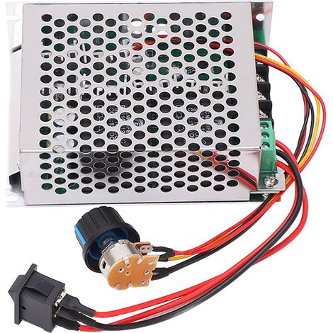PWM-Gleichstrommotorsteuerung, Hochstrommotor, Vorwärts- und Rückwärtsdrehzahlregelungsmodul, DC 10–50 V (1/5)