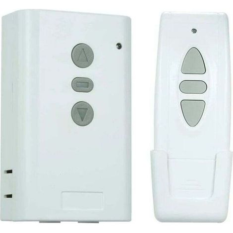Interrupteur Télécommande sans Fil,Récepteur AC220V 433MHz,Type d'apprentissage Contrôleur,Bidirectionnel 3 clé RF émetteur,Commande à Distance pour Ensemble de Contrôleur de Rideau (1/5)