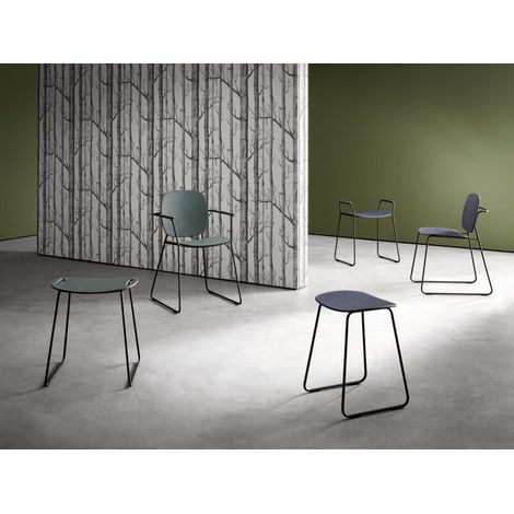 HEWI 950.51.40160 JC Tabouret de douche, H:497 mm, L:370 mm (1/2)