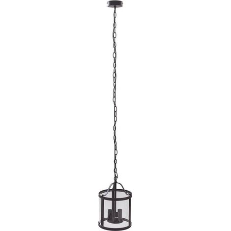 [NEUWERTIG] B-Ware Lucande Hängeleuchte Pendelleuchte Eryk Glas schwarz Leuchte Lampe dreiflammig (1/2)