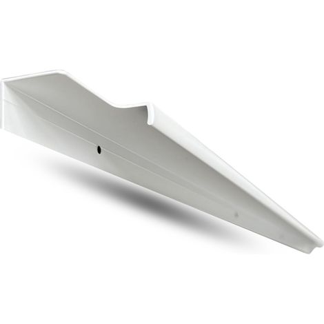 NAVARRO AZORÍN Poignée En Aluminium Pour Meubles, Tiroirs et Armoires, Cuisine et Salle De Bain, Design Élégant, Made In Spain, 447 mm Blanc (1/5)