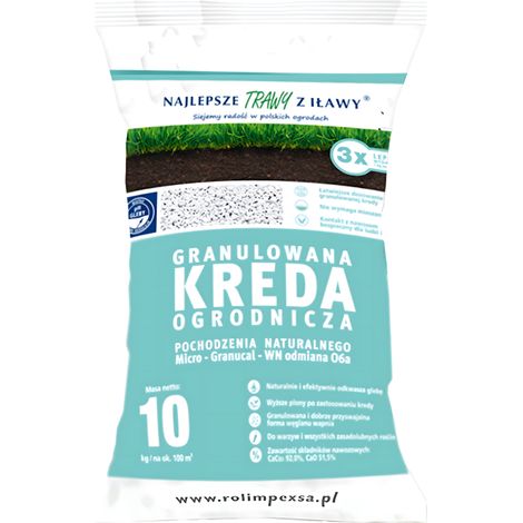 Chaux Jardinier Granulée 10kg pour Neutraliser le Sol