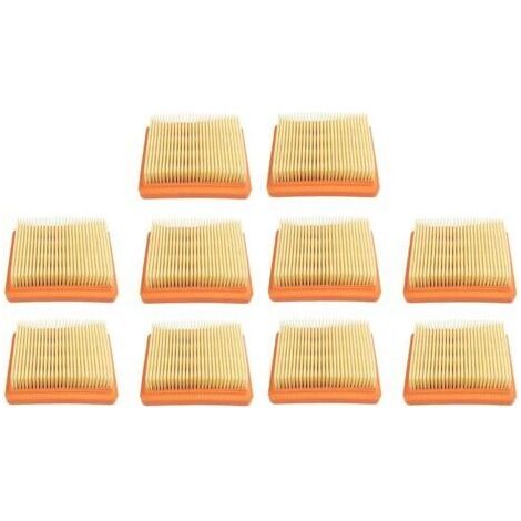 10 filtres à air pour débroussailleuse Stihl FS91 FS111 FS131 HT103 HT133 KM91, modèle 4180-141-0300B, pack de qualité OEM (1/4)