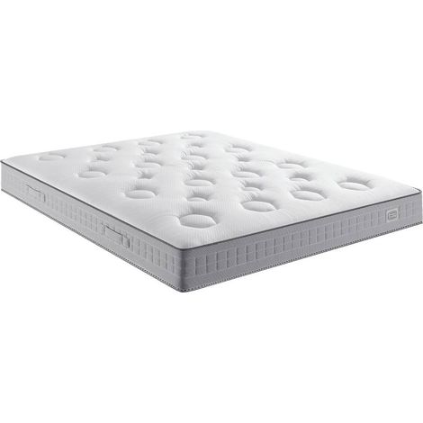 Matelas FLEXION 140x200, ressort ensachés, mi-ferme, H26 (1/4)