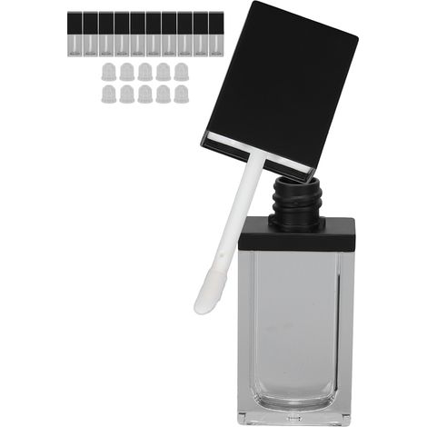10 tubes à brillant à lèvres vides rechargeables pour maquillage DIY et cosmétiques de voyage (1/5)