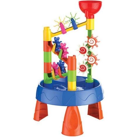 Table Jeu Sable Eau - 33 x 13 x 31 cm - Pour Intérieur Extérieur - 32 Pièces (1/4)