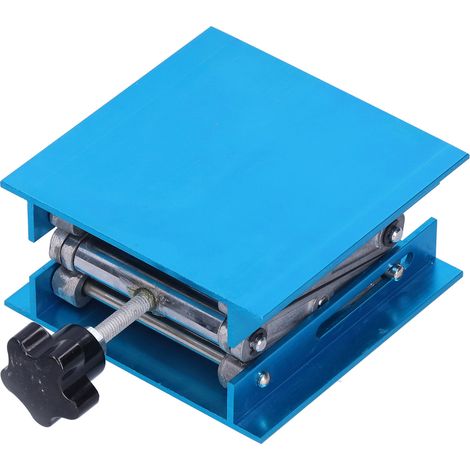 Hebebühne aus Aluminiumoxid für Labore, verstellbare Tischstütze 100 x 100 mm (1/5)