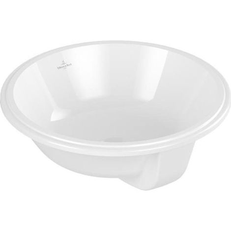 Villeroy & Boch V&B Unterbauwaschtisch ARCHITECTURA d= 400mm, ohne ÜL, rund we (1/5)