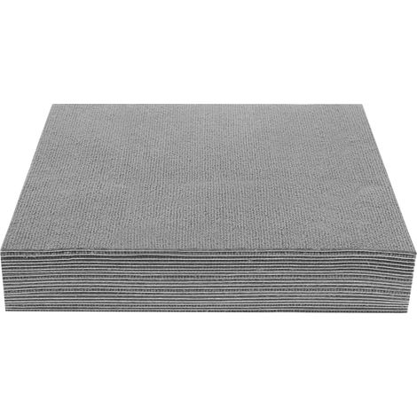 Lot de 20 carreaux de sol auto-adhésifs, 50 x 50 cm, résistants, avec patch adhésif pour tous les espaces, maison, bureau, chambre, antidérapants, gris clair, 5 m²