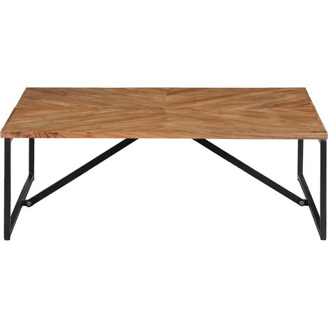 Maison Exclusive - Couchtisch 110x110x36 cm Massivholz Akazie