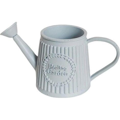 Mini arrosoir en métal, pot d'arrosage miniature, outil de jardinage pour maison de poupée, jouet d'arrosage simulé-A (1/5)