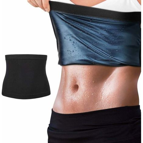 1 ceinture de sudation, thermogénique, réglable, pour fitness et sport féminin, taille S à 3XL