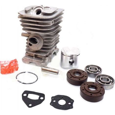 CONJUNTO CILINDRO PISTÓN COJINETES HUSQVARNA 136 137 141