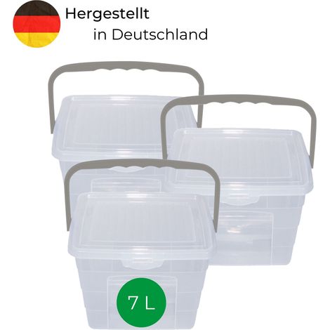 3x Novaliv Aufbewahrungsbox  Box + Deckel (1/5)
