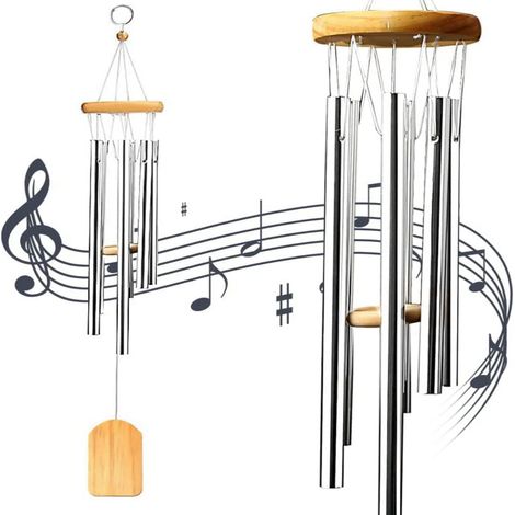 Carillon éolien - 6M1301 couleur bûche (1/5)