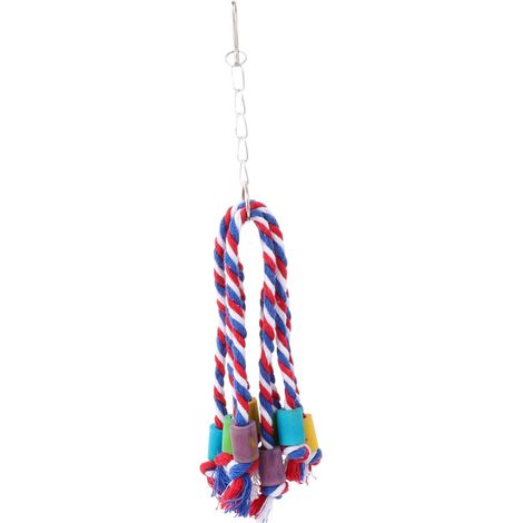 Chewable Toy for Birds, Cotton Rope for Parrots, Tearable Toy for Hanging Bird Cages (1/5)
